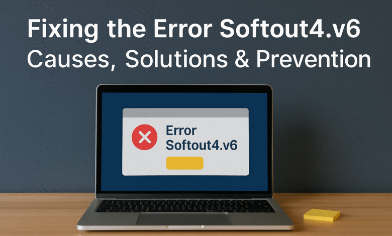 the error softout4.v6