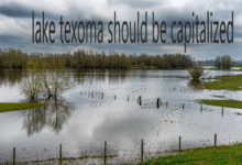 lake texoma should be capitalized