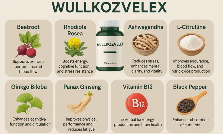 ingredients in Wullkozvelex