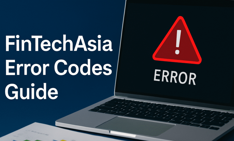fintechasia error codes