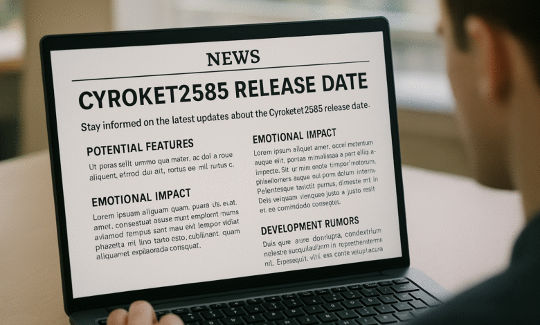 cyroket2585 release date