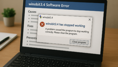 winobit3.4 software error