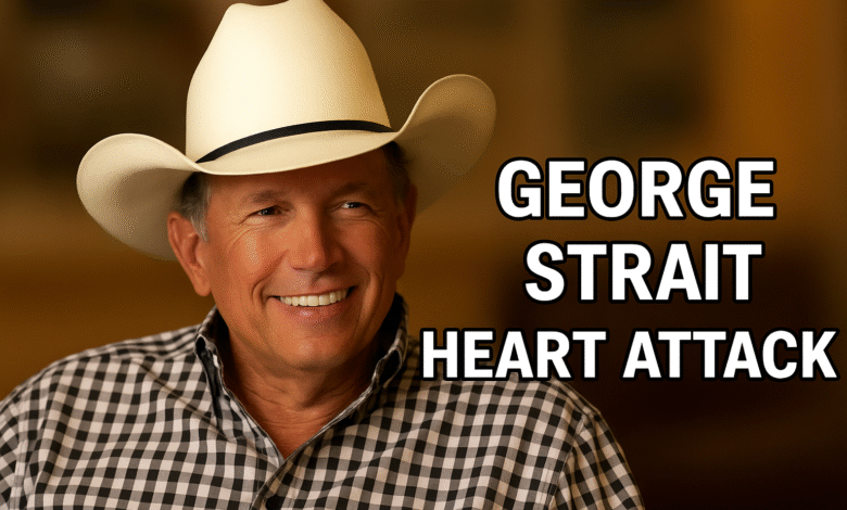 george strait heart attack