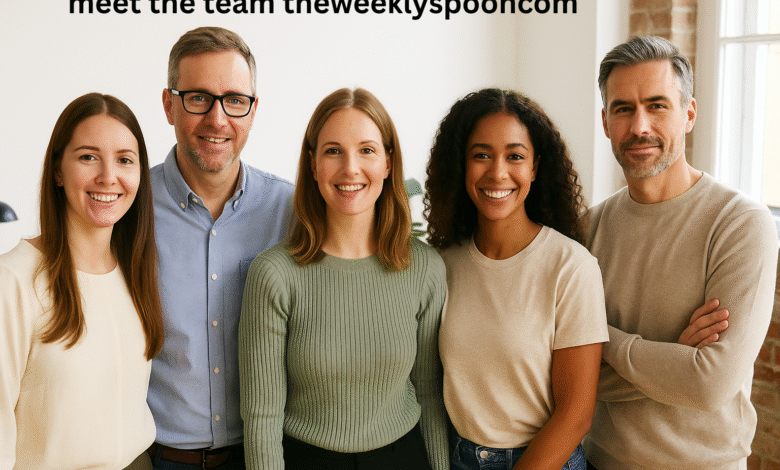 meet the team theweeklyspooncom