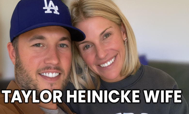 taylor heinicke wife