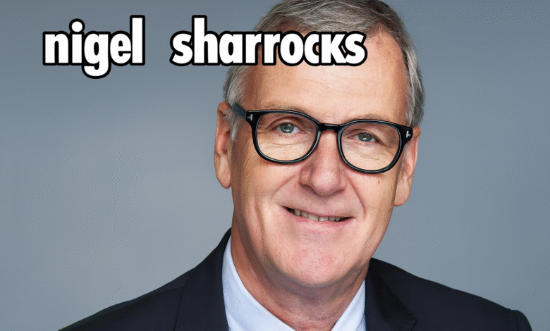nigel sharrocks