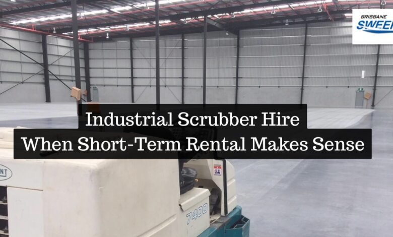 Industrial Scrubber Hire