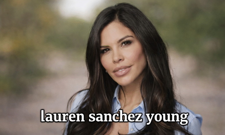 Lauren Sanchez young