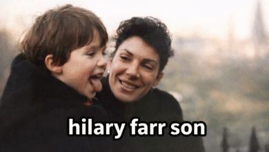 Hilary Farr son