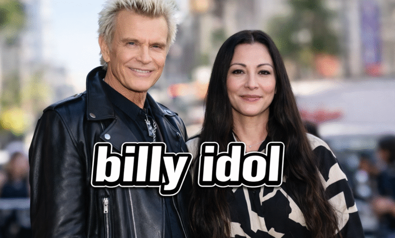 billy idol wife