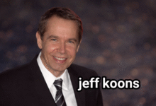 Jeff Koons net worth