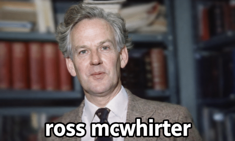 Ross McWhirter